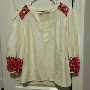 Knox Rose size L Peasant Shirt 70s style